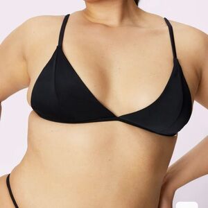 Black Bikini Top W/ Adjustable Staps